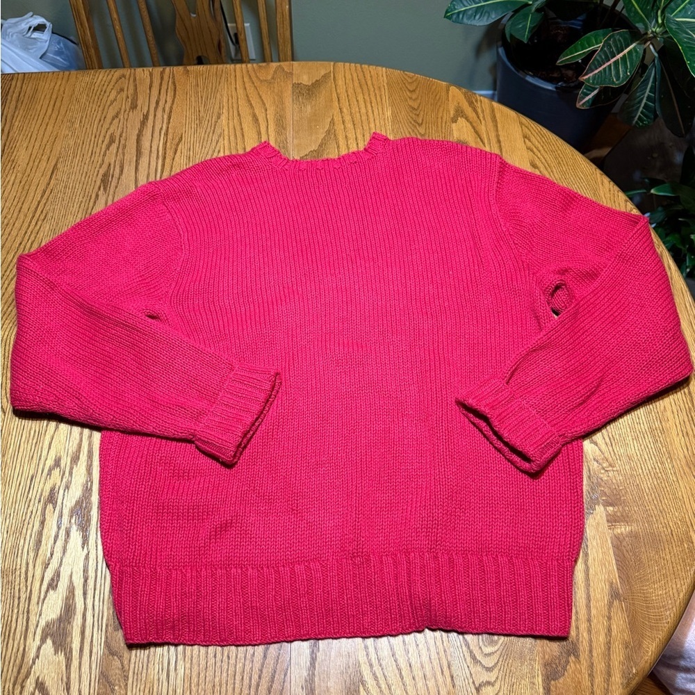 Polo by Ralph Lauren RL 01’ Teddy Bear Sweater Size XL - Picture 7 of 7
